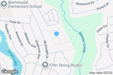 Map image of the property - 1422 Tangora Ln