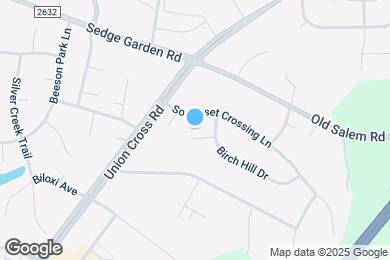 Map image of the property - 120 Birch Hill Ct