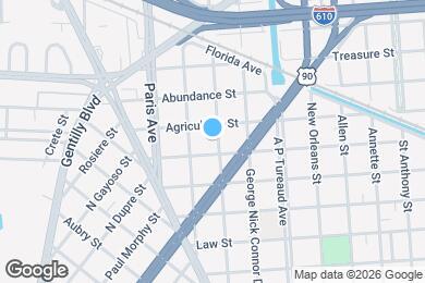 Map image of the property - 2818 Republic St
