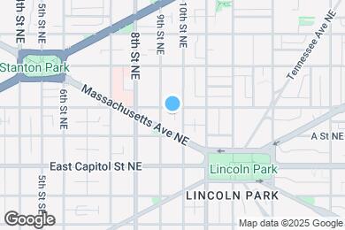 Map image of the property - 917 Constitution Ave NE