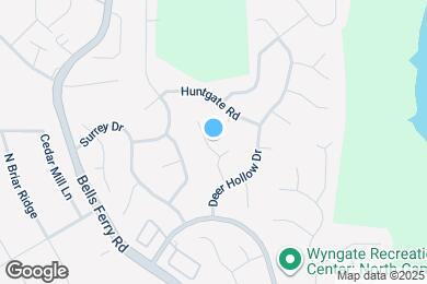 Map image of the property - 3002 Fieldstream Way