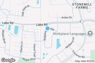 Map image of the property - 3408 Ridgestone Way