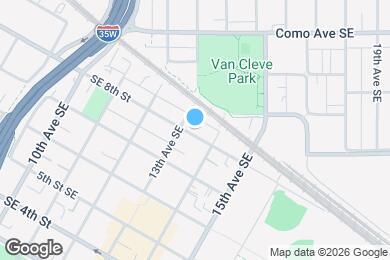 Map image of the property - 1309 8th St SE