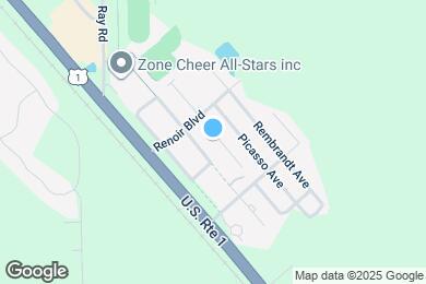 Map image of the property - 421 Monet Ave