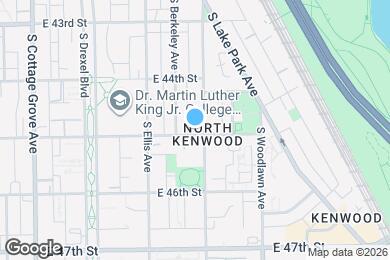 Map image of the property - 4458 S Greenwood Ave