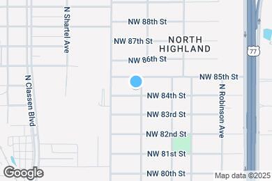 Map image of the property - 405 NW 84th St