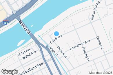 Map image of the property - 323 E 2nd Ave