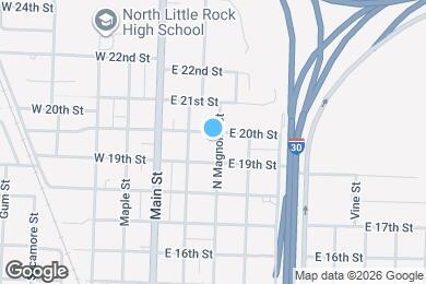 Map image of the property - 1919 N Magnolia St