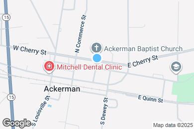Map image of the property - 40 Hobson St