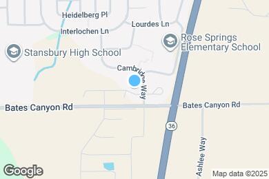 Map image of the property - 361 E Ventura Blvd