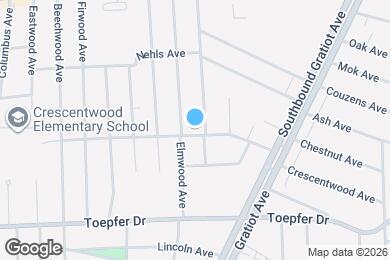 Map image of the property - 15131 Crescentwood Ave