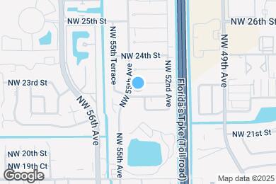 Map image of the property - 5415 NW 22nd St