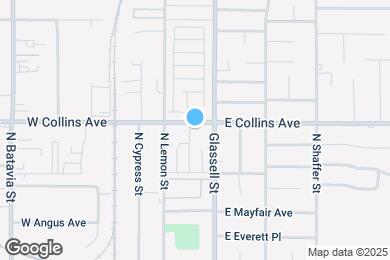 Map image of the property - 875 N Olive St