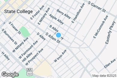 Map image of the property - 623 S Allen St