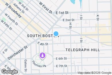 Map image of the property - 517 E Broadway