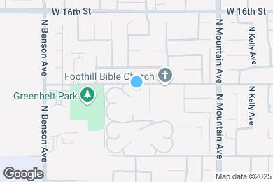 Map image of the property - 1390 W 15th St