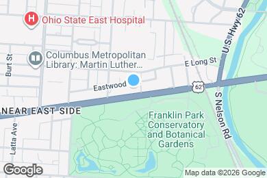 Map image of the property - 1688 E Broad St