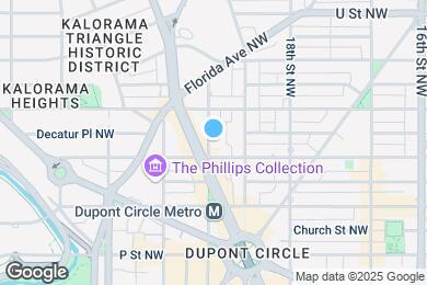Map image of the property - 1733 20th St NW