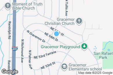 Map image of the property - 7912 NE 54th St