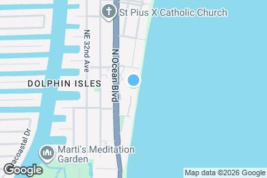 Map image of the property - 2200 N Ocean Blvd