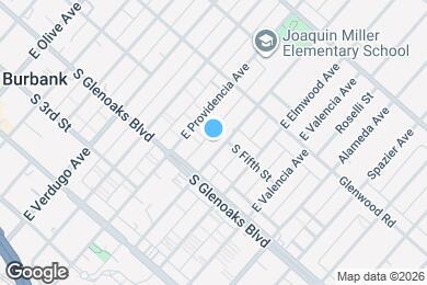 Map image of the property - 429 E Cedar Ave