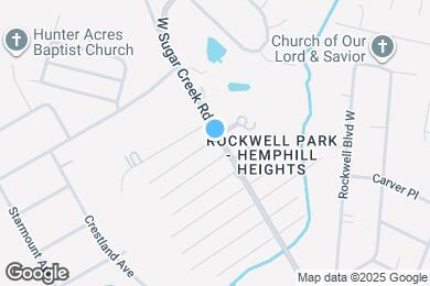 Map image of the property - 4113 W Sugar Creek Rd