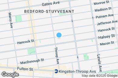 Map image of the property - 384 Hancock St