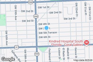 Map image of the property - 520 SW 56th Ave