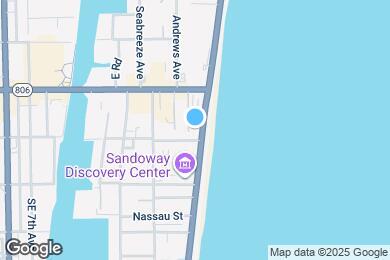 Map image of the property - 88 S Ocean Blvd
