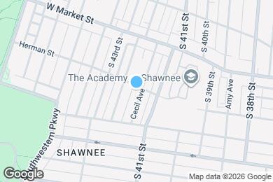 Map image of the property - 302 Cecil Ave