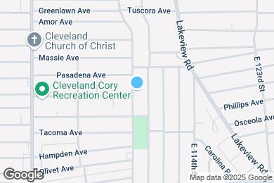 Map image of the property - 1123 Parkwood Dr