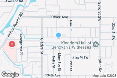 Map image of the property - 3026 Hillsdale Ave
