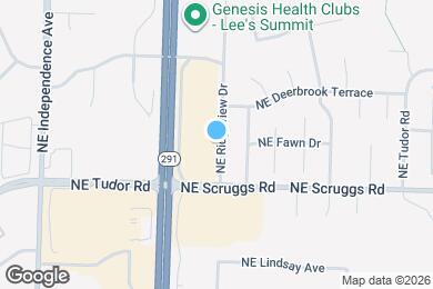 Map image of the property - 1120 NE Ridgeview Dr