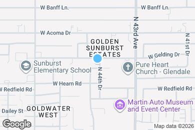 Map image of the property - 4426 W Crocus Dr