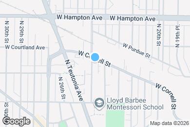 Map image of the property - 4628 N 24th Pl