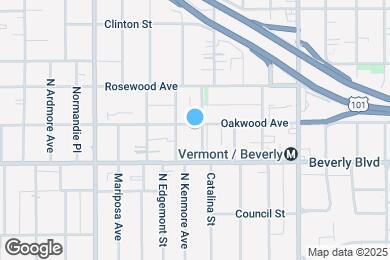 Map image of the property - 4106 Oakwood Ave
