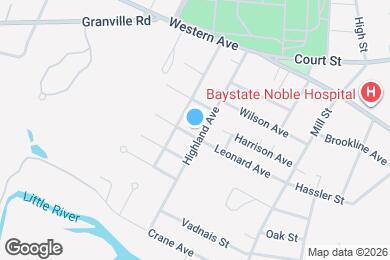 Map image of the property - 87 Highland Ave