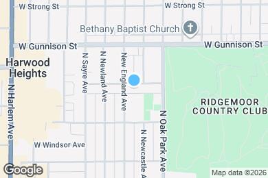 Map image of the property - 6853 W Leland Ave