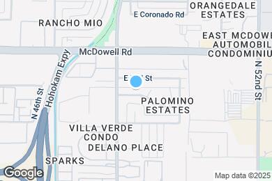 Map image of the property - 4824 E Willetta St