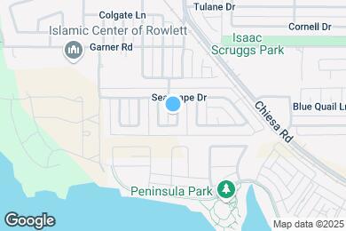 Map image of the property - 2317 Lakeshore Ln