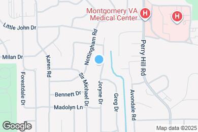 Map image of the property - 664 Joryne Dr