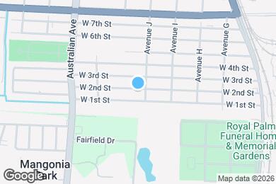 Map image of the property - 917 W 2nd St