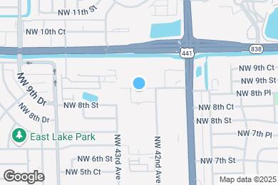 Map image of the property - 795 NW 42nd Ave