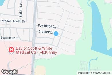 Map image of the property - 2504 Castle Ridge Dr