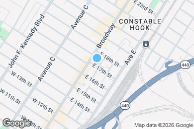 Map image of the property - 13 E 17th St