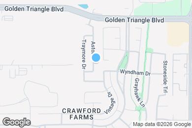 Map image of the property - 10620 Astor Dr