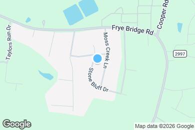 Map image of the property - 6020 Stone Bluff Dr