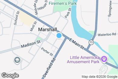 Map image of the property - 113 S Beebe St