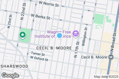 Map image of the property - 1728 N Gratz St