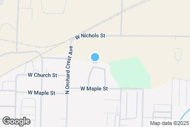 Map image of the property - 3957 W Church St